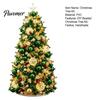 DIY Festive Home Decor Beaded Christmas Tree Kit, Handmade PVC Glitter Craft Desktop Ornament Set, Easy To Assemble Art Kit for Kids And Adults Gift