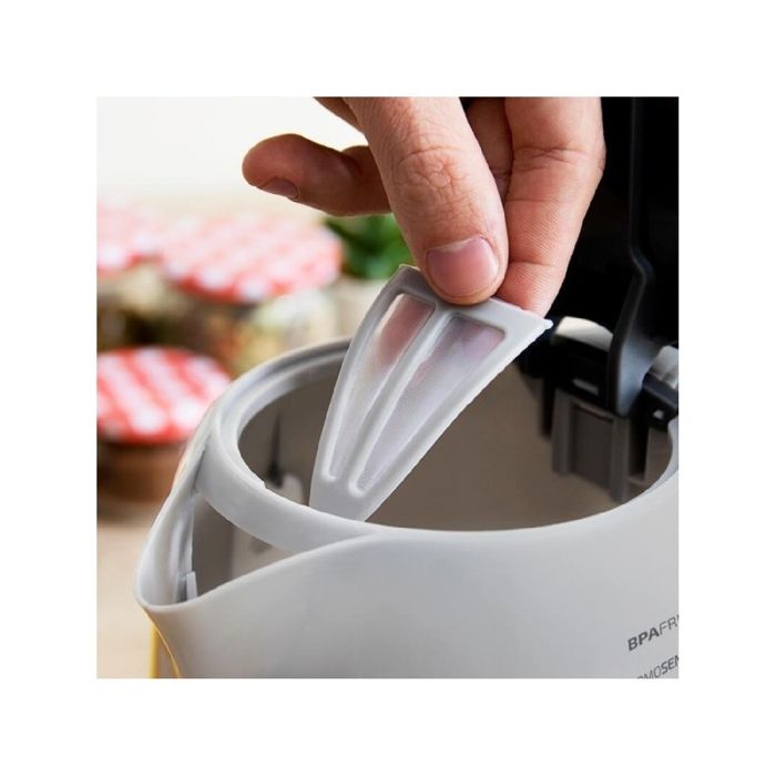 Bouilloire électrique Cecotec ThermoSense 170 - Sans BPA - 1,7 L - 2200 W - Base 360° - Filtre anticalcaire