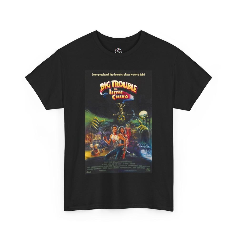 

Big Trouble In Little China Movie Poster Retro TShirt For Men amp; Women Unisex T-Shirt XXL