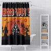 Home Shower Curtains For Bathroom Waterproof Fabric Modern Nordic Style Living Room Curtain Halloween Autumn Pumpkin Decoration