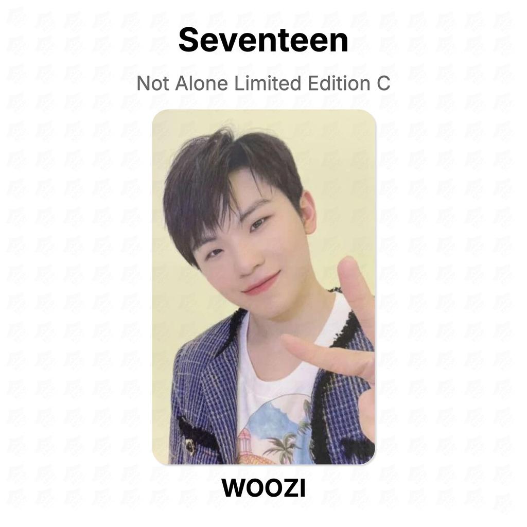 Seventeen Not Alone Limited Edition C Official Photocard