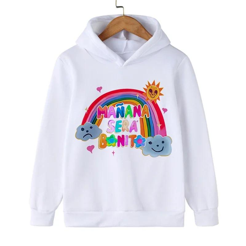 New Fun Children's Hoodie Manana Sera Bonito Karol G Bichet Children's Sportswear Children's Clothing Hoodie Girls' Top Sportswear