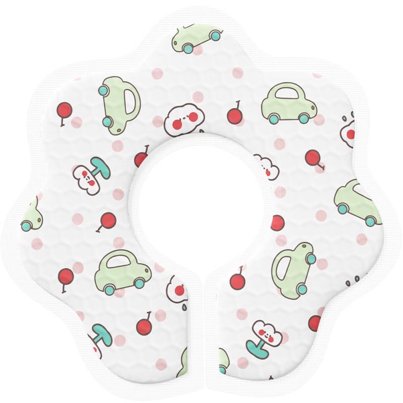Ankexin 7A Antibacterial Silk Disposable Baby Bibs