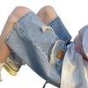 Herren Sommer Mode Lockere Denim Shorts - Amerikanischer Stil, Große Größe, Lässige Fünf-Punkt-Hose