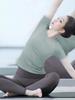 2025 Women's Yoga Clothing Set: Stylish Short Sleeve Top & Running Outerwear for Pilates & Fitness