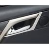 Matte Silver Interior Door Lock Switch Frame Trim For Lexus RX350 450h 2016-2022