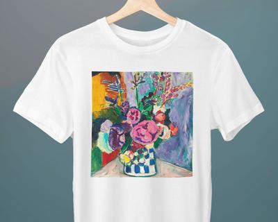 Les Pivoines Peonies Henri Matisse Painting Unisex T-Shirt Art T-Shirt Fine Art T-Shirt Gift for Her Gift for Him Art Lover Gift