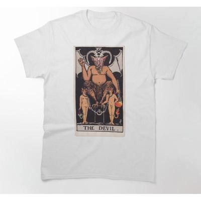 The Devil Tarot Card T Shirt Esoteric Mystic 100 Premium Cotton