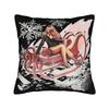 Mariahs Careys Christmas Pillow Case  Retro Trendy Pillow Cover Soft Pillowcases For Sofa Home Decor