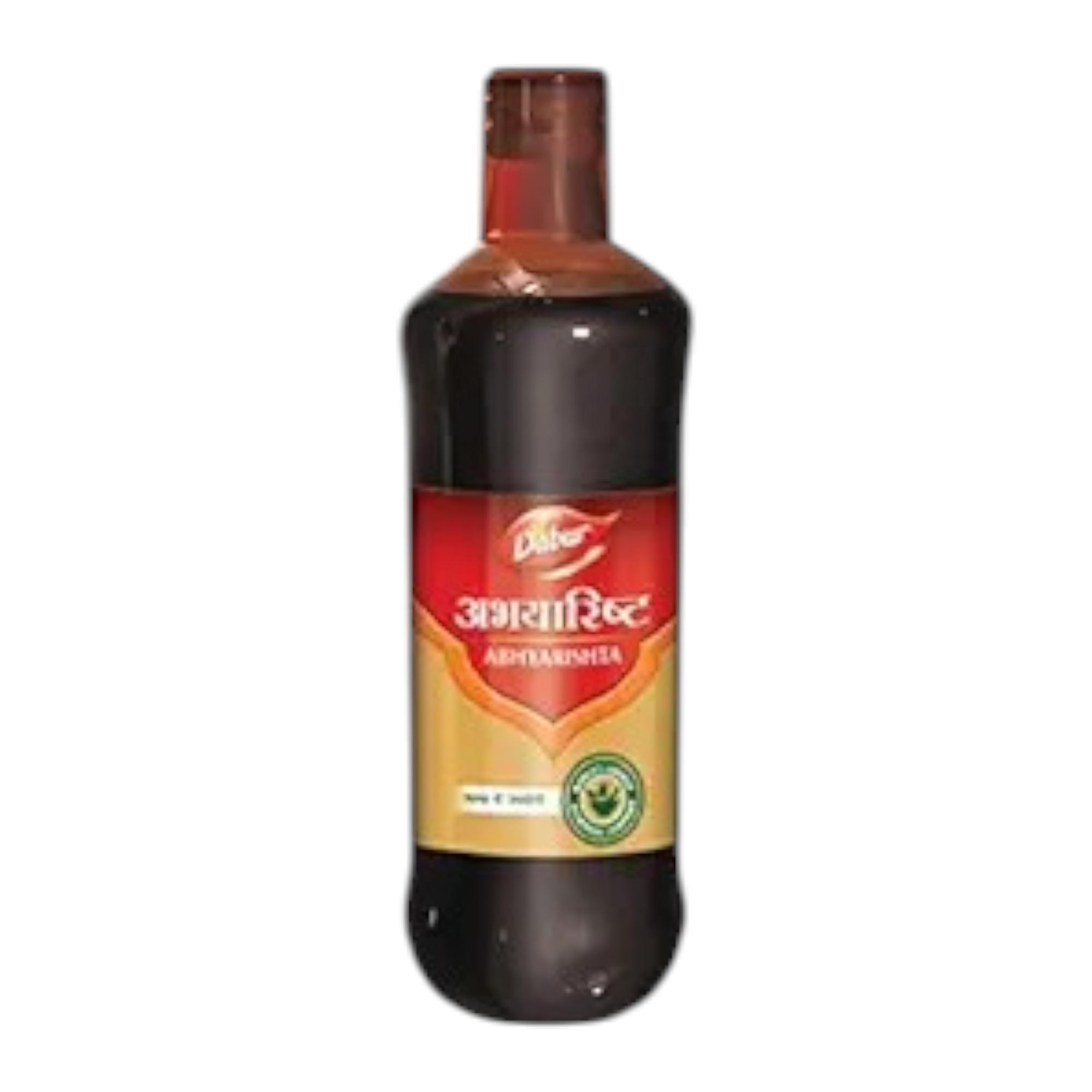 

Dabur Abhayarishta 225ml Liquid Ayurvedic Tonic For Digestive Health & Gut Comfort