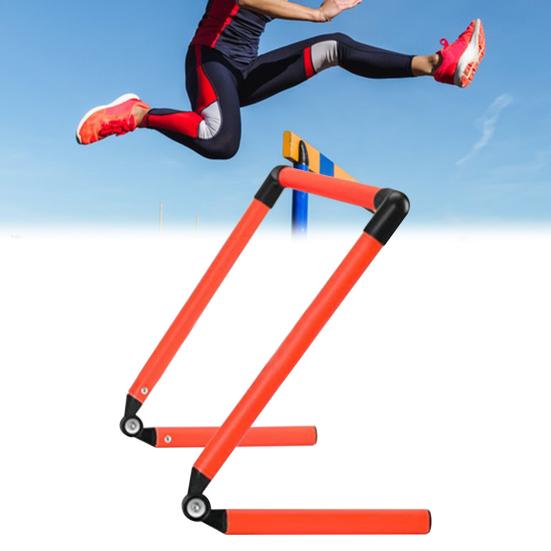 Speed Agility Training Hurdle Height Angle Adjustable Detachable Jumping Athletes Soccer Basketball Track Field Practice Hurdle Fitness Equipment
