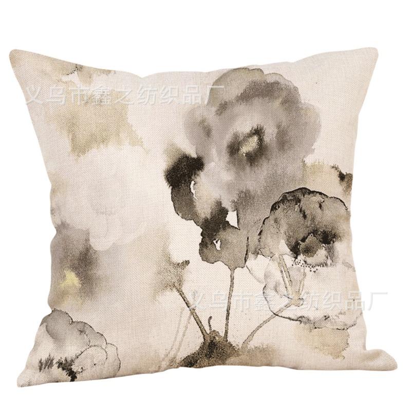 

Чехлы для подушек с изображением таксы, картина с изображением собаки-колбаски, декоративные чехлы из хлопка и льна для спальни, дивана, украшения для дома 45X45 см 45x45cm