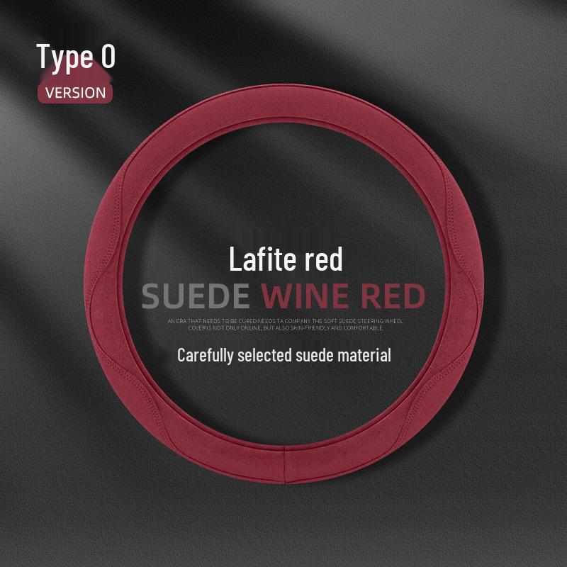 Universal Breathable Non-Slip Steering Wheel Cover: Minimalist, Sweat-Absorbing, Year-Round Comfort