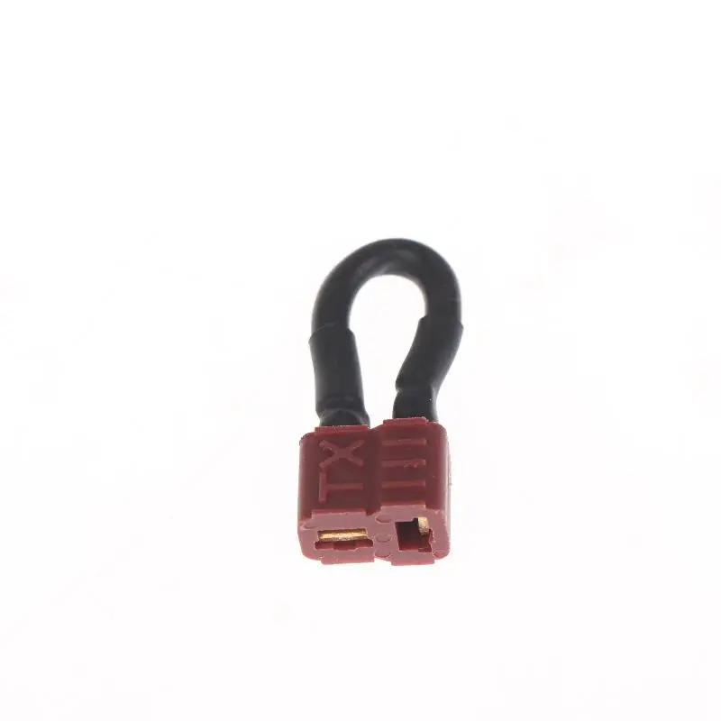 1Pcs DIY Accessories Designed For RC Model Car Dual Battery Drive To Single Battery Drive TRX XT60 XT90 EC5 T-Type Short-Circuit Plug