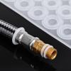 79Pcs Leak-proof Faucet O-Ring Sealing Gasket Replacement High Temperature Resistant Pipe Connection Gasket Silicone Elastic
