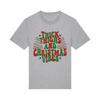 Thick Thighs & Christmas Vibes - Unisex T-Shirt Secret Santa Christmas Present