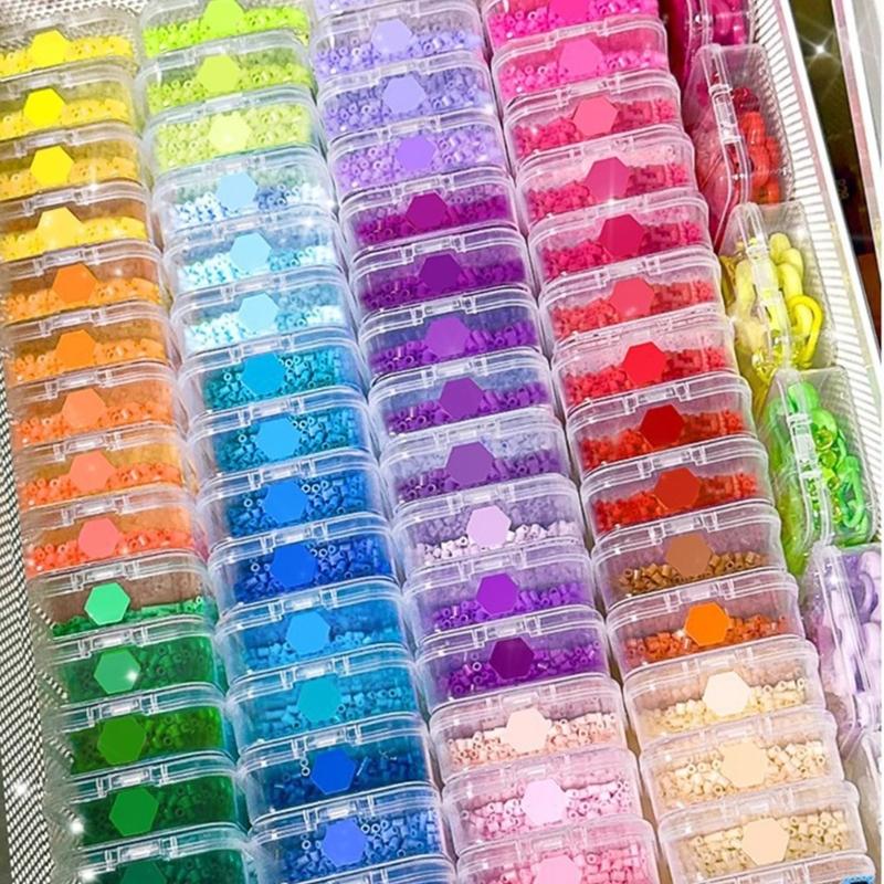 Creative Art Set Includes Multicolor Bean Beads Easy To Assemble For Any Ages Crafting Fun
