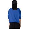 Li Ning Sports Basketball Series Loose Fit Pullover Sweatshirt Unisex Sweatshirt Blue AWDRA57-8