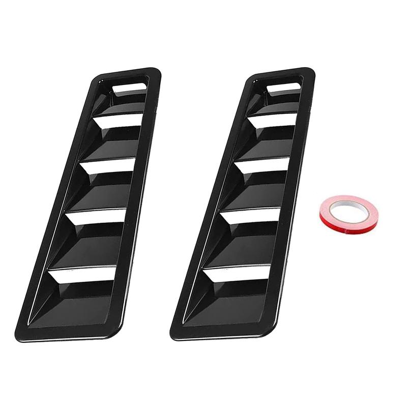 Car Air Flow Intake Covers Air Flow Intake Side Scoop Hood Cover Car Accessories 42.5*11.5CM