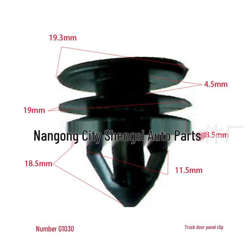 Ford Car Door & Window Rubber Seal Strip with Fixing Rivets & Trim Clips