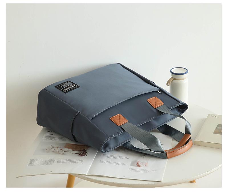 Women's Business Oxford Cloth Laptop Tote Handbag