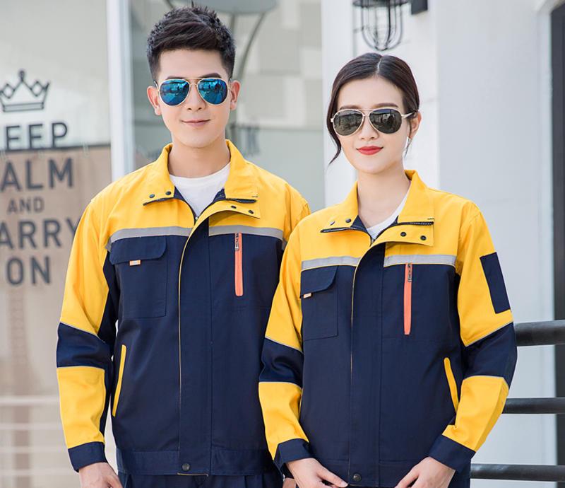 Customizable Autumn/Winter Workwear Jacket with Logo for Auto Repair Workshop