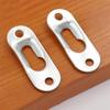 44mmX16mm Metal Cabinet Photo Furnniture Home Decor Frame Hook Picture Hanger Fasteners