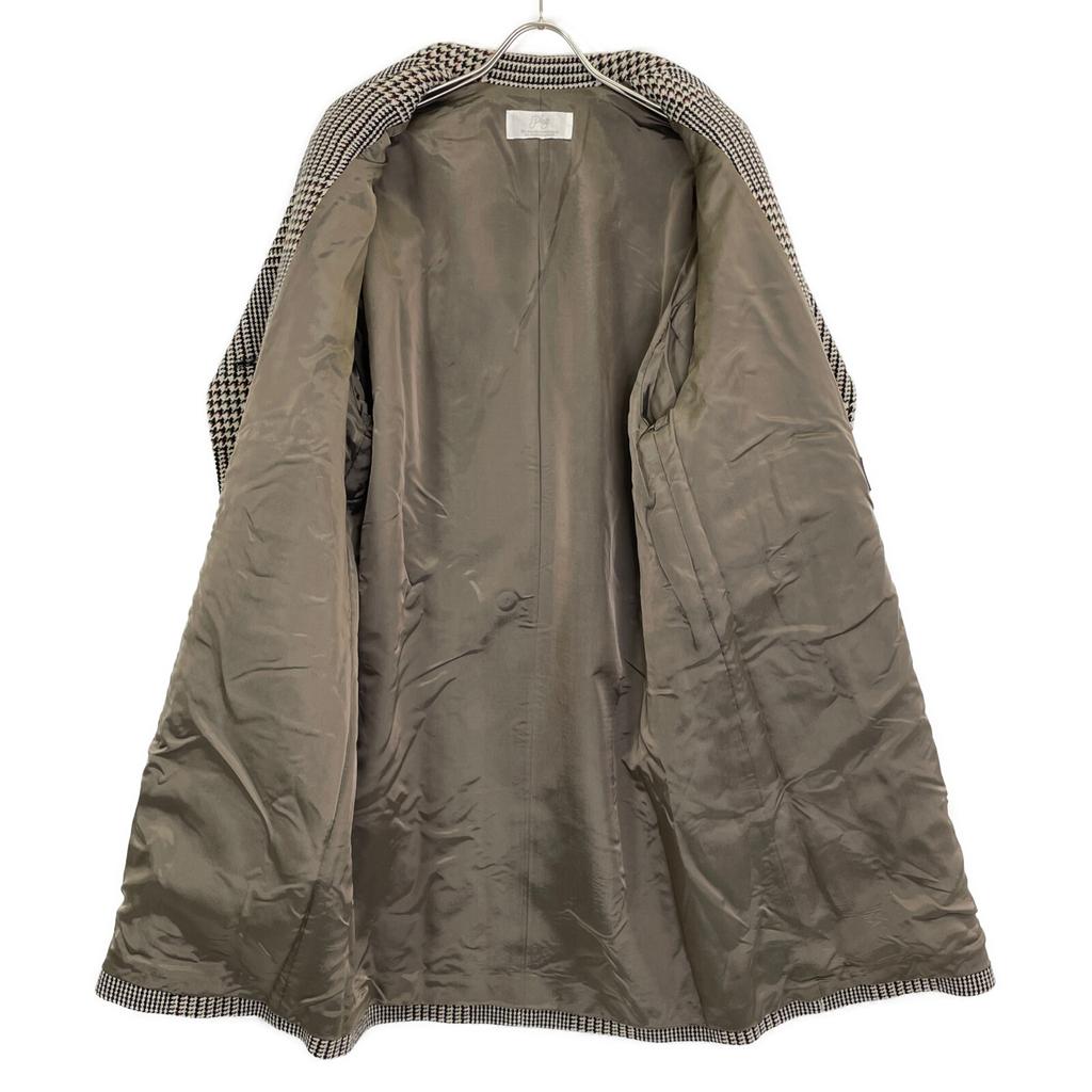 Plage Brown FAbRICA Glen Check Coat Coat 38 BrownUsed