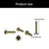 10pcs Replacement Y Shape Screw Game Console Housing Screws Gaming Accessory Easy Installation