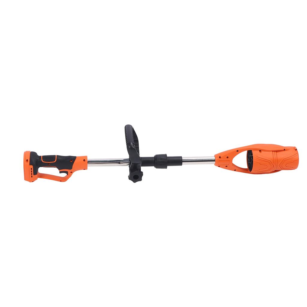 Orange Cordless Leaf Blower 520CFM 150MPH 21V Battery Powered Folding Portable Blower Cleaner for