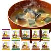 Setagaya Natural Foods Kiwami no Dashi Miso polévka se sníženým obsahem soli (10 odrůd x 3 porce každá 30 celkem) Mrazem sušený dárek Pevný (Bílé Awase červené miso)
