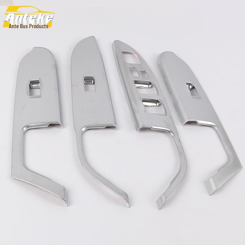 

Jin Xuan Car Door Interior Handle Decorative Frame for 13 Models - Sequin Sticker Handshake Buckle.