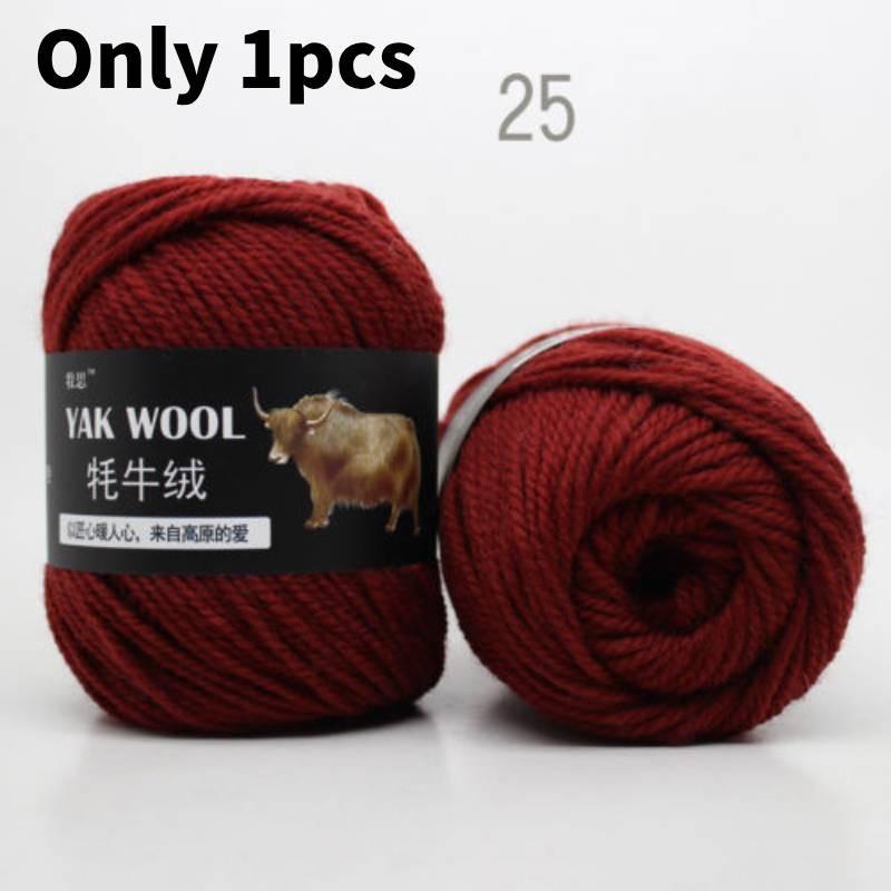 Wolle zum Stricken Handgefertigte Schals Warme Mützen Beanies Bastelbedarf