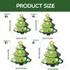 Bath Mat Christmas Tree Bath Rug with Strong Absorbency Slip Resistant Floor Pad Perfectly Keep Floor Dry