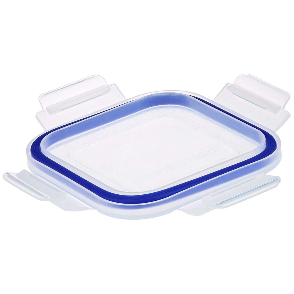 Rectangular Glass Storage Container Set, Set of 7, Transparent