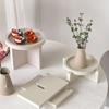 Flexible Silicone Round Plate Tray With Sturdy Feature Designs Craft Supplies for Household Use and Special Occasions
