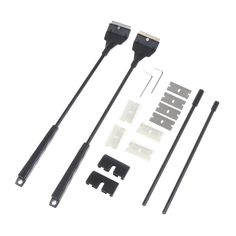 Stainless Steel Aquarium Fishtank Algae Scraper Blade Water Grass Cleaning Brush