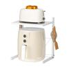 Air Fryer Storage Rack for Household Double Rice Cooker Rice Cooker Kitchen Layered Adjustable Shelf