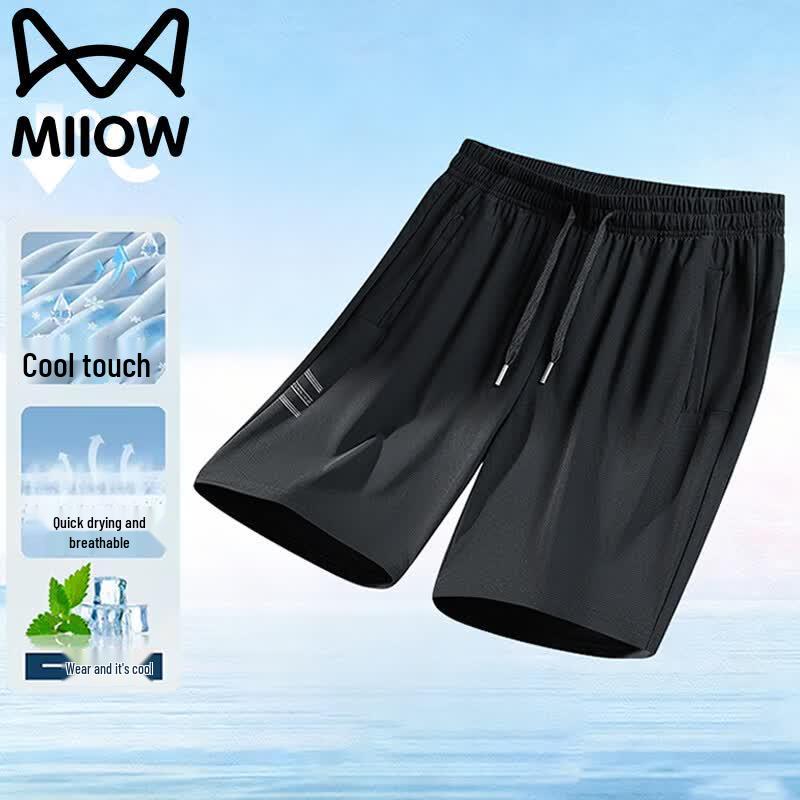 MiiOW Men s Summer Quick Dry Beach Shorts 5XL
