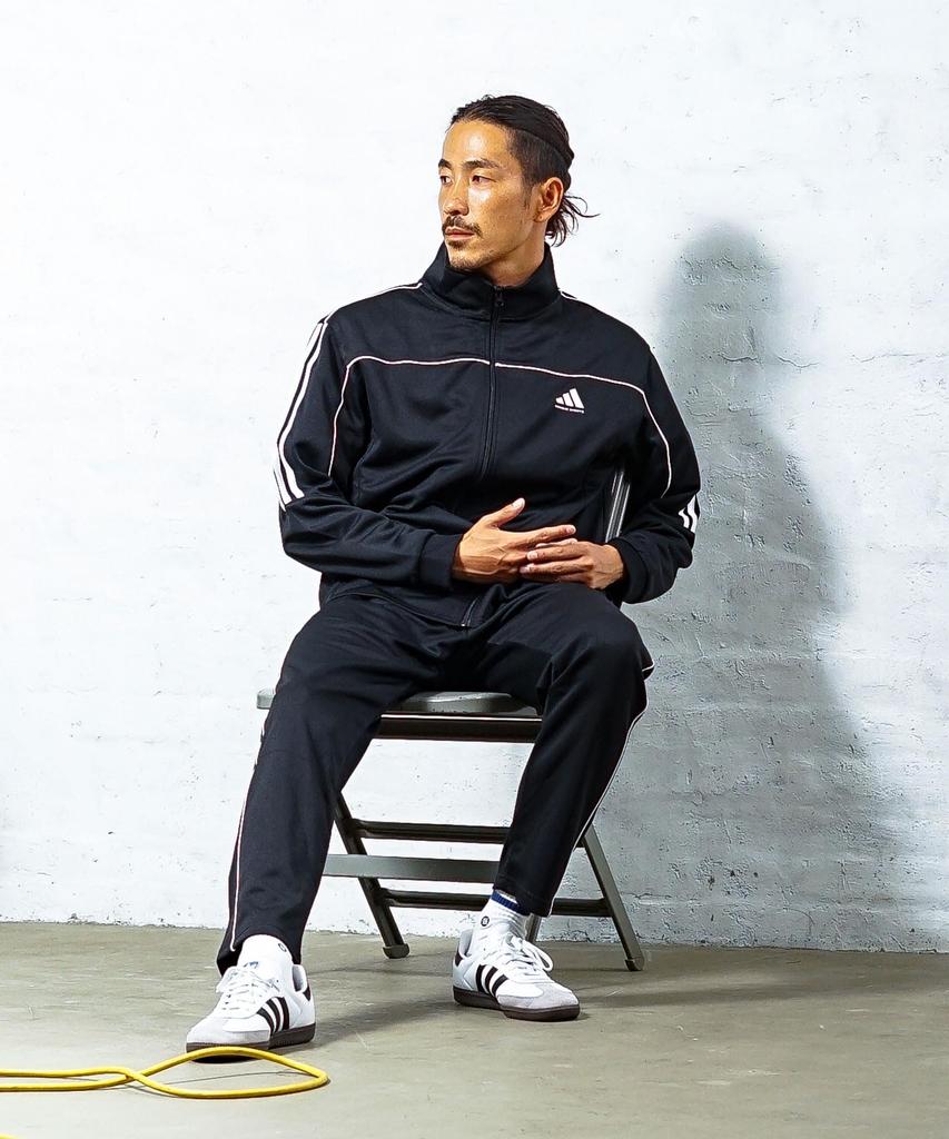 Adidas Combat Sports Authentic Tracksuit for Sports and Training TR-40 Jacket, Men's Unisex, (L, Black/White)