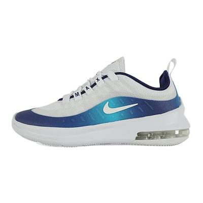 Air Max Axis Bequeme Stoßdämpfende Strapazierfähige Low-Top Laufschuhe Kinder Sneaker Weiß Blau AV7590-100
