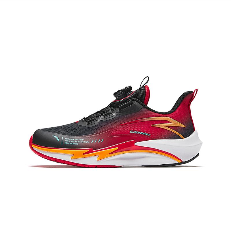Anta Kids Fabric Running Series Trendy Comfortable Fashion Fitness Breathable Lightweight Shock Absorption Low-Top Running Shoes 312415503-6