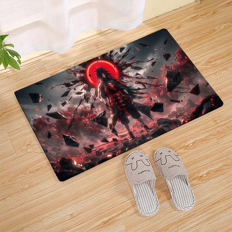 Naruto Anime Carpet Rug for Living Room Bedroom Home Sofa Decoration,Kids Play Non-slip Floor Mat