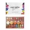 Single Piece Matte Pearl Eye Shadow Plate 41 Colors Natural Earthy Multi Color Make Up Palette for Women Daily Use