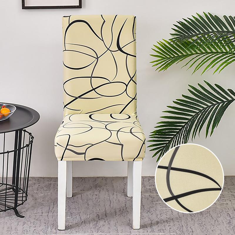 

Dining Chair Slipcover,High Stretch Removable Washable Chair Seat Protector Cover For Home Party El Wedding Ceremony 4/6Pcs 1piece