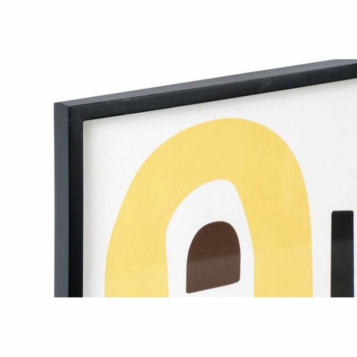 Cadre 40 X 2,5 X 50 Cm Abstrait Scandinave (4 Pièces)