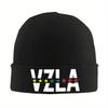 Venezuela Venezuelans Abroad VZLA Knitted Hat for Women Men Skullies Beanies Winter Hat Warm Cap