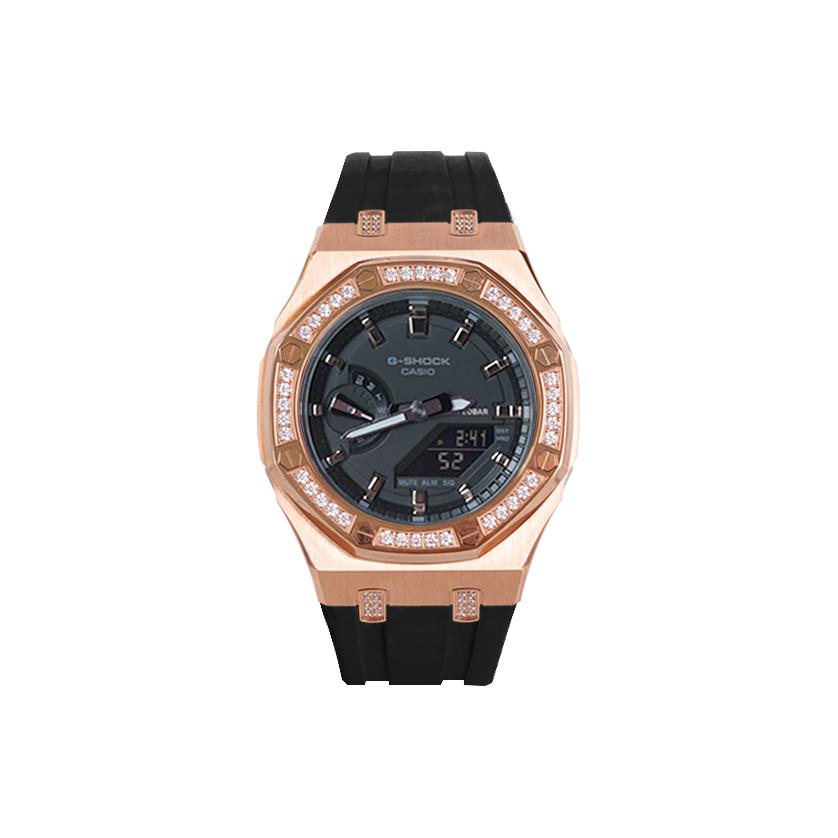 

CASIO Unisex 48.5mm Black Watch GMA-S2100-1A(Watch8--) Regular Watch Box