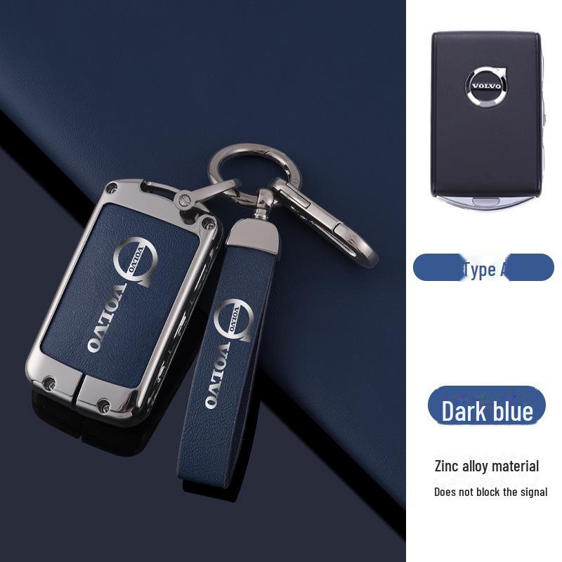 Volvo Car Key Cover for XC60, S90, S60, XC90, XC40 - Modified Shell & Pendant