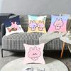Cartoon A-Asamimichaans Cute Christmas Cushion Cover Pillow Cover Home Sofa Living Decoration Room  Office Car Nordic Simplicity